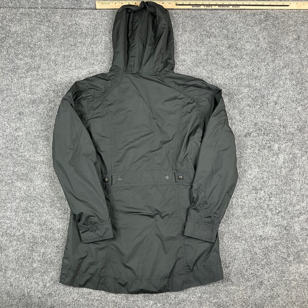 Columbia Jacket Womens Size M Black Hooded Full Zip Lightweight Outdoor Layer - Picture 6 of 7